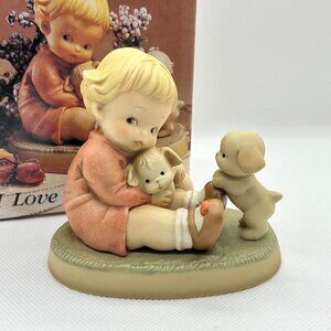 Memories of Yesterday "I love my friends" 1992 Members Only figurine